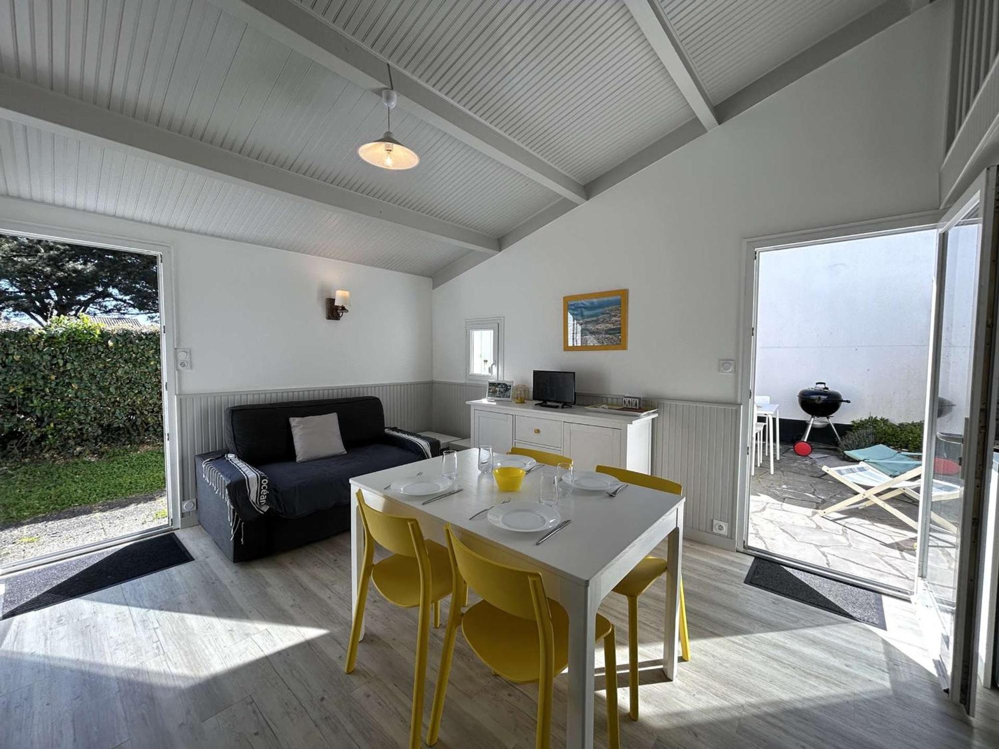 Maison Cosy Avec Mezzanine, Piscine Chauffee, Proche Mer - 4 Couchages - Parking Privatif - Fr-1-224A-1 Bretignolles-sur-Mer Exterior photo